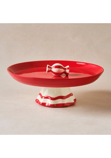 New Year Yılbaşı Candy Twist Kek Standı 25,4 cm