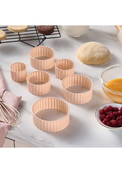 Ekin 6 Parça Kurabiye Kalıbı