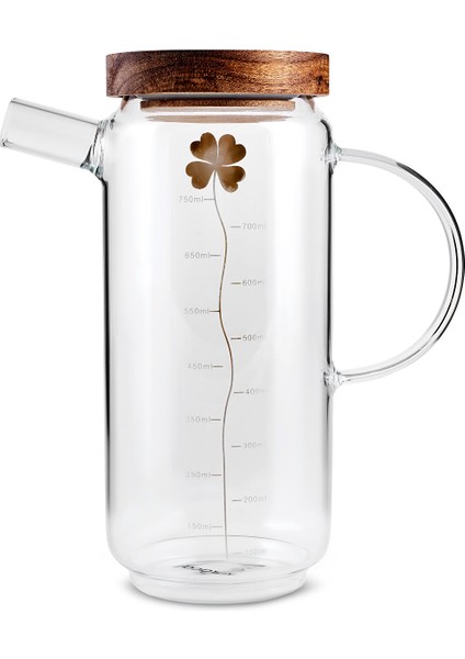 Mova Akasya Cam Yağdanlık 1000 ml