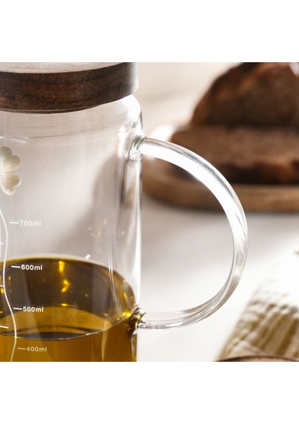 Mova Akasya Cam Yağdanlık 1000 ml fırsatları