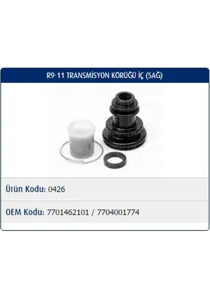 M0426 Ic Aks Korugu Sag 7701462101