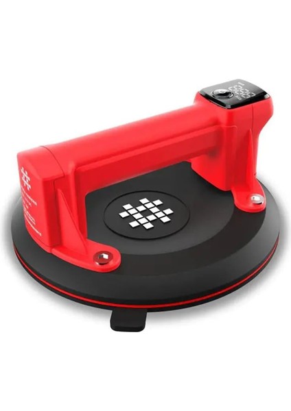 P618A Şarjlı Hava Pompalı Dijital Vantuz - Cam Granit Seramik Ayna Taşıma Vantuzu