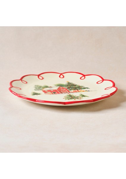 New Year Yılbaşı Cottage Tatlı Tabağı 14,5 cm fiyatları