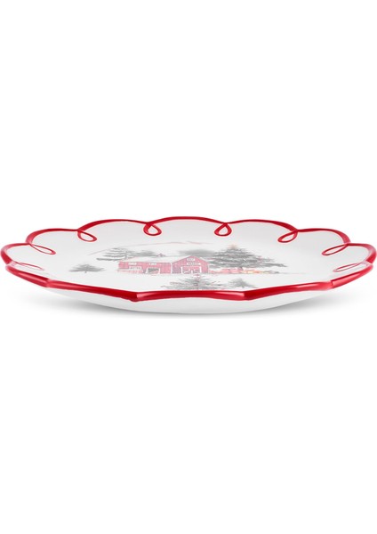 New Year Yılbaşı Cottage Tatlı Tabağı 14,5 cm fırsatları