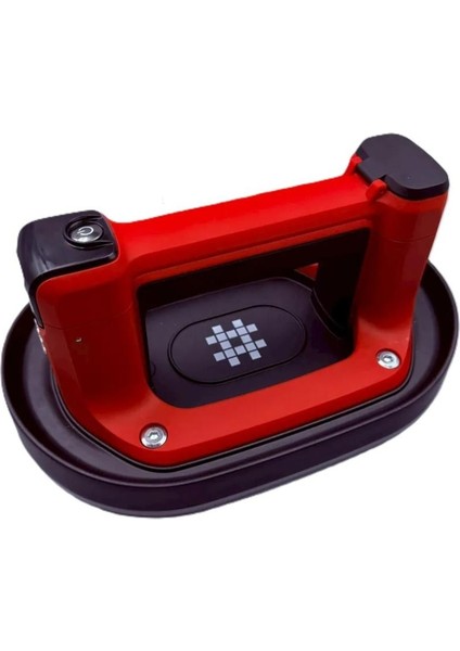 6108 Şarjlı Hava Pompalı Dijital Vantuz - Cam Granit Seramik Ayna Taşıma Vantuzu