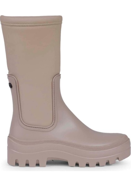 Soul Engomado Kadın Yağmur Çizmesi - Bej