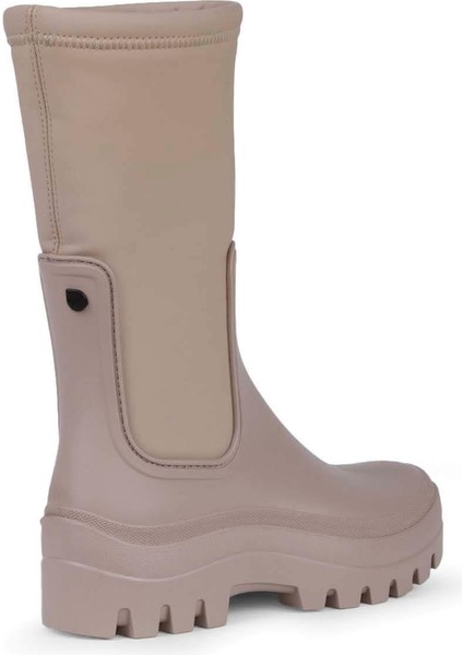 Soul Engomado Kadın Yağmur Çizmesi - Bej modelleri