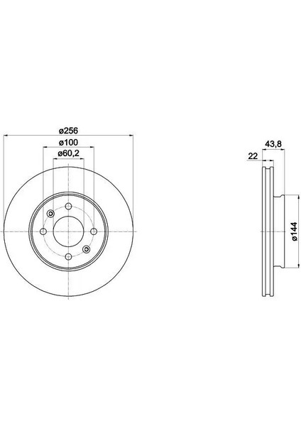 50381 Fren Diski On 517120U000 (2 Adet Fiyatıdır)
