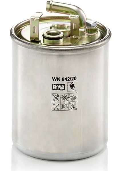 WK84220 Yakit Filtresi 05170896AB A6120920001 K05170896AB