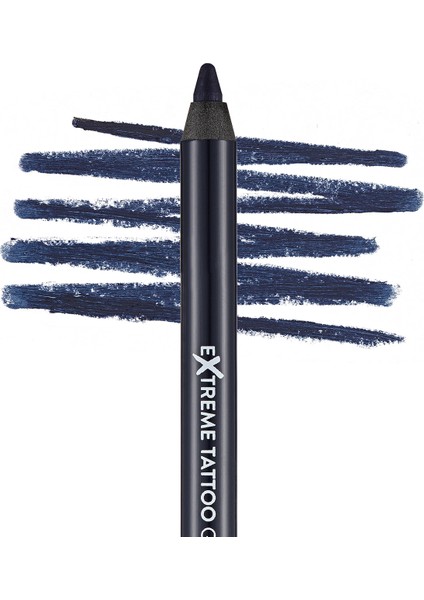 Extreme Tattoo Yoğun Renk Veren Suya Dayanıklı Jel Göz Kalemi (004 Intense Blue) 8682536028868 fırsatları