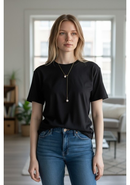 Vividcharm Pembe Inci Paslanmaz Kolye indirimleri