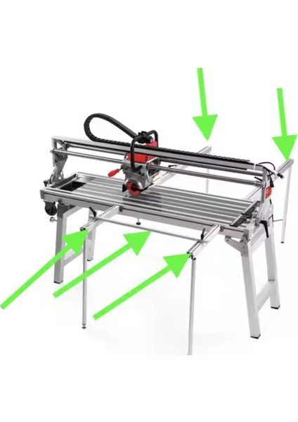 9063-1600 Tezgah Tip Elektrikli Mermer Seramik ve Fayans Kesme Makinesi - Sulu Kesim fiyatları