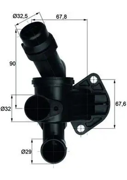 TI787 Termostat 06D121111G