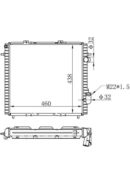 BRN016032 Motor Radyatoru 6006000712