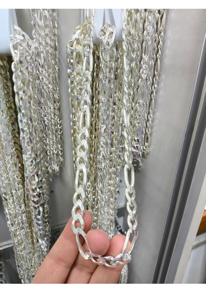 Gümüş Kolye Zincir indirimleri