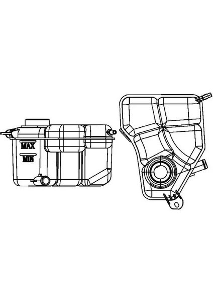 CRT133000S Yedek Su Deposu 1141512 1141514 1142509
