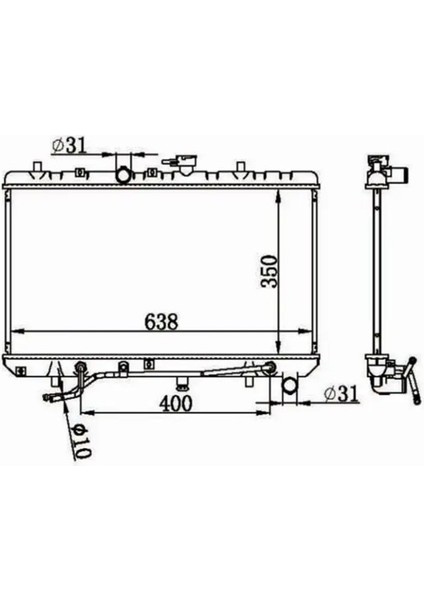 80604 Motor Radyatoru 25310FD000