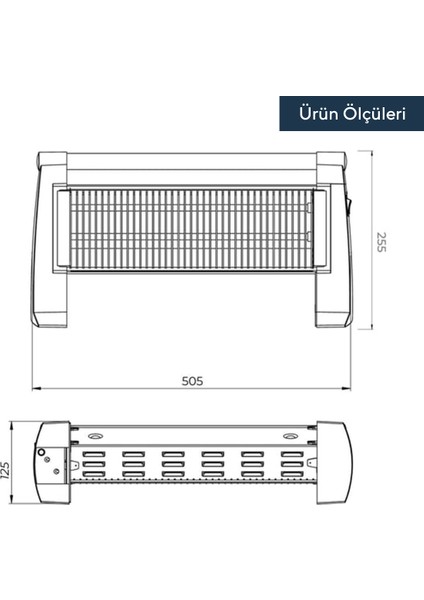 Quartz Isıtıcı 1200 Watt LX-2819 modelleri