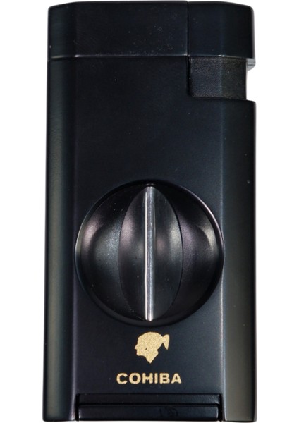 Çift Torch Pürmüz Siyah Puro Çakmağı