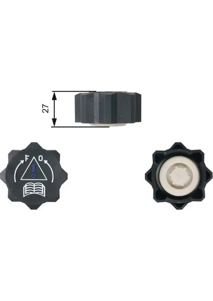 RC218 Yedek Su Depo Kapagi 1306C9 1306E4 1306J5