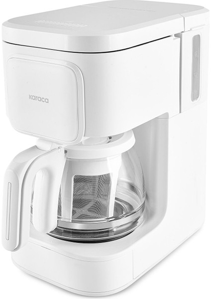 Just Coffee Aroma 2 In 1 Filtre Kahve ve Çay Demleme Makinesi Matte White fırsatları