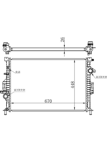 BFR107026 Motor Radyatoru 1377541