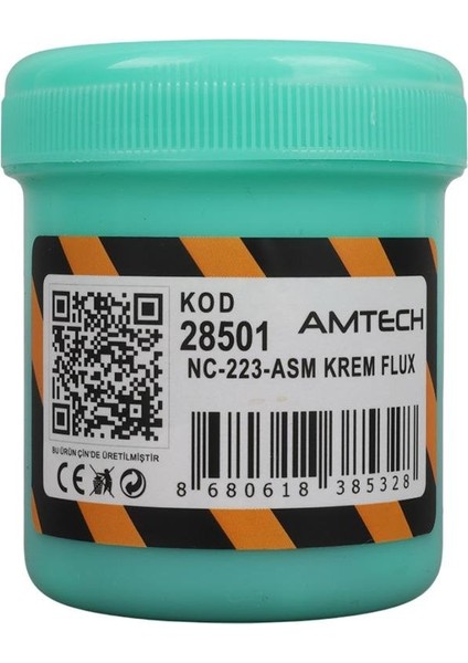 Amtech NC-223-ASM 100G Lehim Havya Kremi Flux No Clean Profesyonel Smd Lehimleme