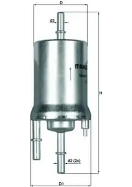 KL1561 Yakit Filtresi 6Q0201051B 6Q0201051H 6Q0201512