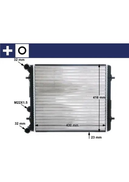 CR367000S Motor Radyatoru 1J0121253AM 1J0121253G 1J0121253K