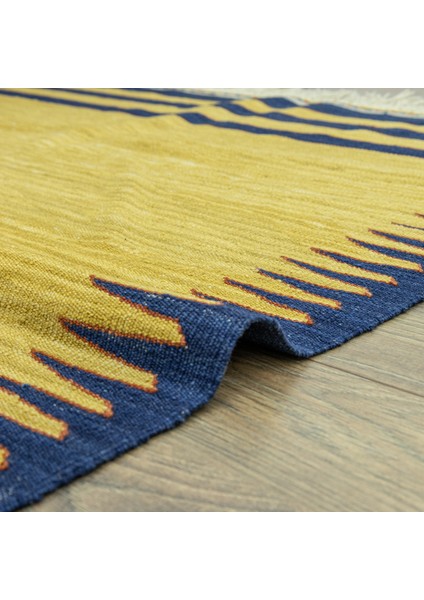 Norcis El Dokuma Sarı Kilim 109X168 cm indirimleri