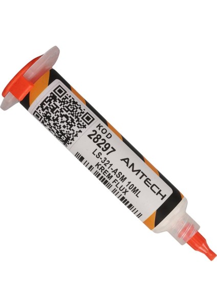 Amtech LS-321-ASM Şırınga Tip 10 Ml. Krem Lehim Havya Flux
