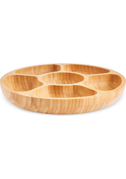 Bambu Lara 6 Bölmeli Yuvarlak Sunumluk 30 cm fırsatları