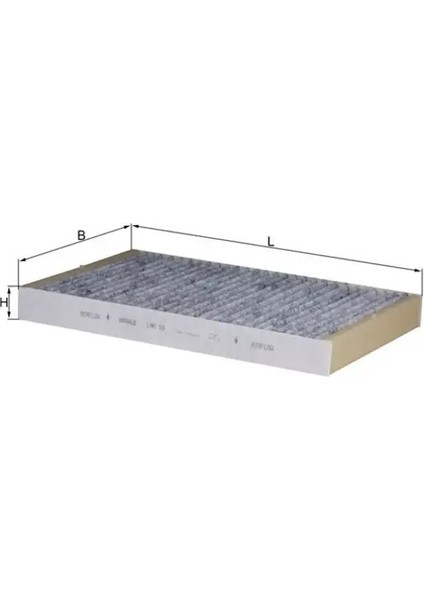 LAK93 Polen Filtresi (Karbonlu) 4B0819439B 4B0819439C 4B1819441C