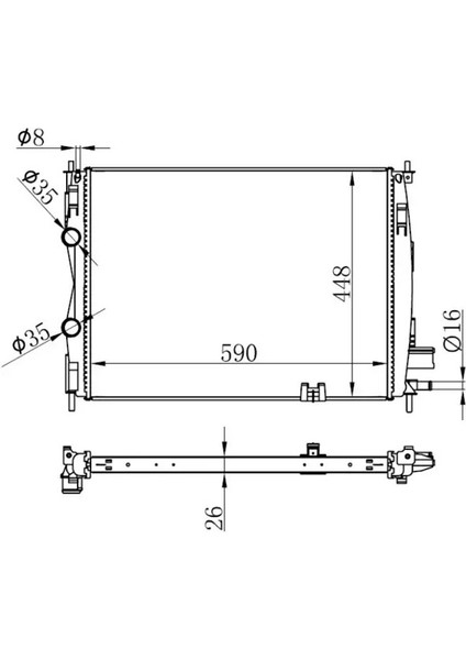 BNI363026 Motor Radyatoru 21400JD50A 21410JD50C