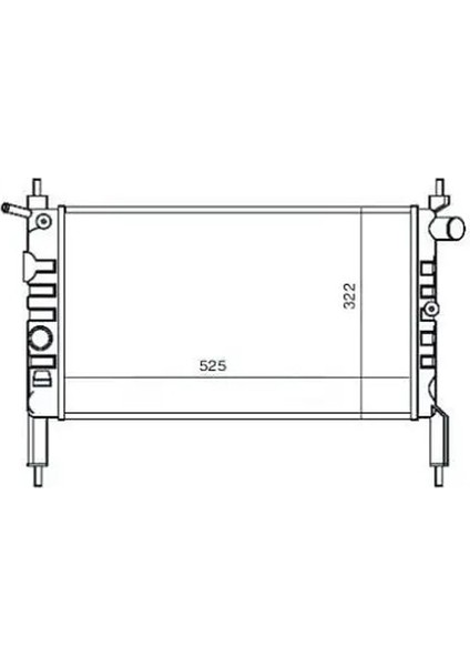 80154 Motor Radyatoru 1300154