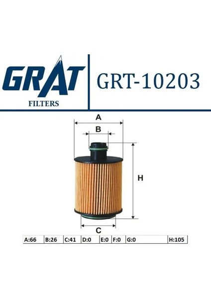 10203 Yag Filtresi 71751128