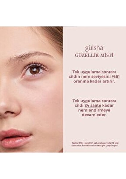 Gül Özlü Mist Tüm Cilt Tipleri İçin Canlandırıcı 100 ml Paraben İçermeyen