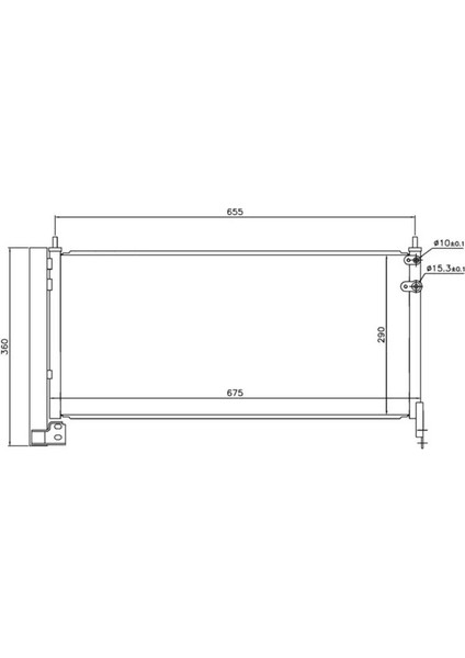 CTO281016 Klima Radyatoru 8845002430 8846047150