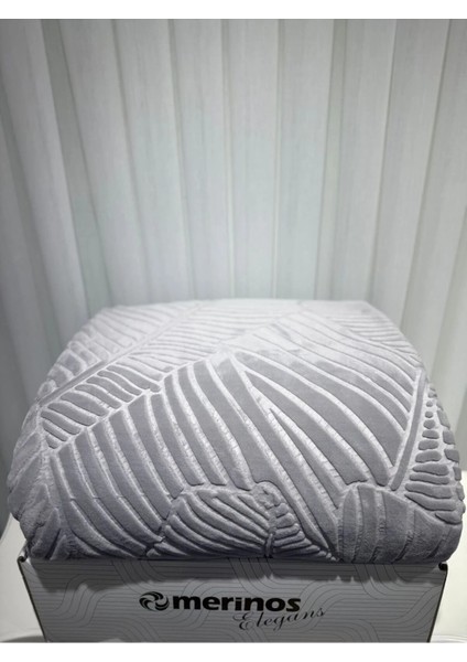 Elegans Çift Kişilik Battaniye - Gri fiyatları