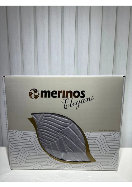 Elegans Çift Kişilik Battaniye - Gri modelleri