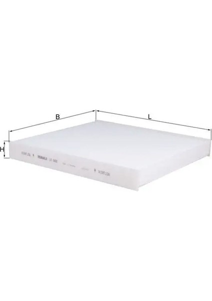 LA888 Polen Filtresi 5Q0819644 5Q0819644A 5Q0819653