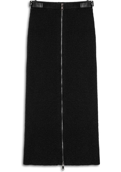 Çift Kemerli Triko Etek TW6250004057001