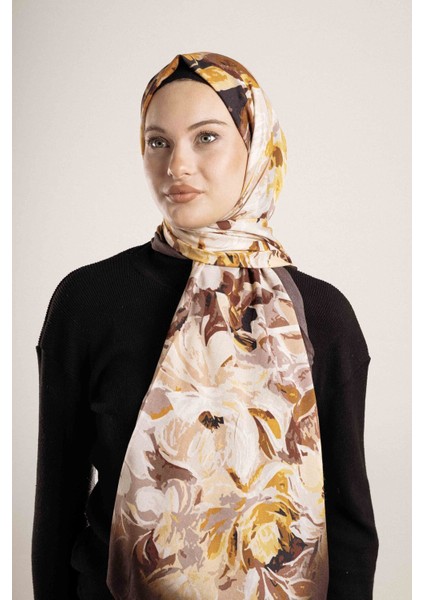 Desenli Pamuk İpek Şal Desen-2