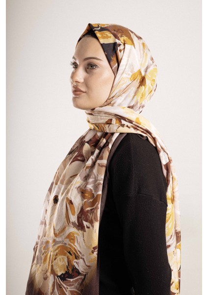 Desenli Pamuk İpek Şal Desen-2 fırsatları