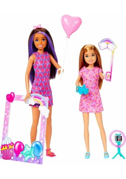 Barbi Skipper ve Stacie Doğum Günü Eğlencesi HKB12