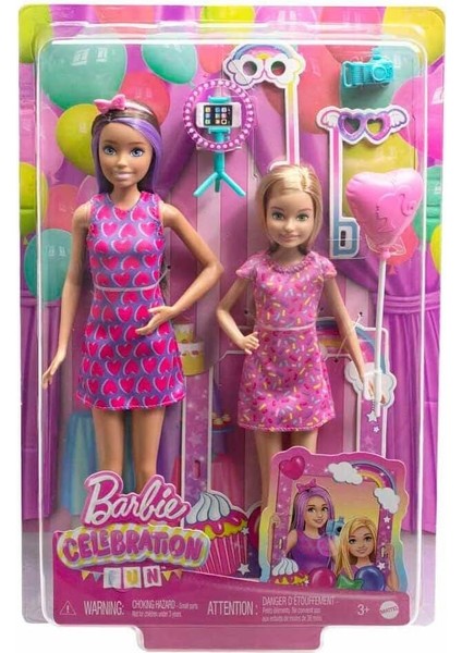 Barbi Skipper ve Stacie Doğum Günü Eğlencesi HKB12