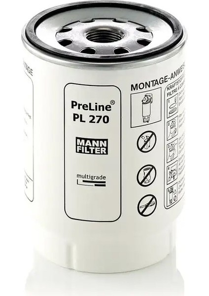 PL270X Yakit Filtresi 40040300022 6660459340 A463513