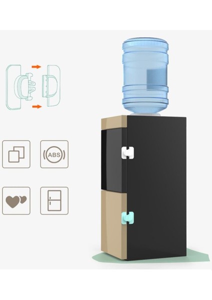 Sunup SN-28750 Geçmeli Tip Buzdolabı ve Dolap Için Çocuk Güvenlik Kilidi Yapışkanlı fiyatları