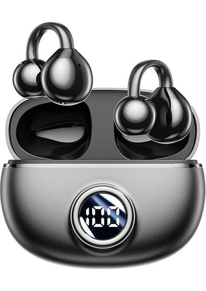M97 Earclip Tws Aı Çeviri Kablosuz Bluetooth Kulaklıklar Clip-On Spor Kemik Iletme Kulaklıkları Yüksek Ses Kalitesi Kulaklık (Yurt Dışından)