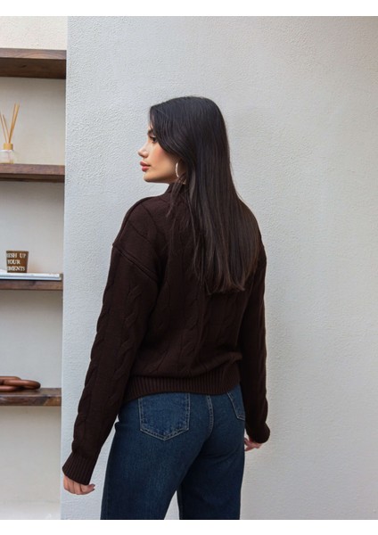 Saç Örgü Triko Kazak indirimleri